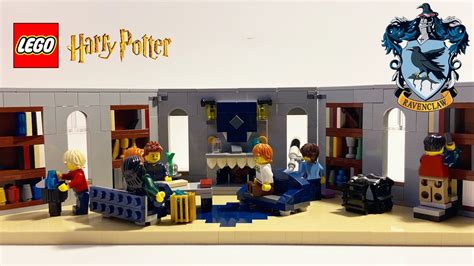 LEGO Ravenclaw Common Room MOC Harry Potter - YouTube