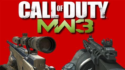 Call of Duty: Modern Warfare 3 - All Weapons Showcase (2011) (COD:MW3) - YouTube