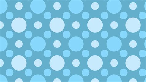 Free Light Blue Seamless Circle Pattern Background Vector Illustration