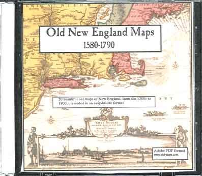 Colonial New England Maps