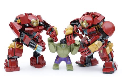 76104 The Hulkbuster Smash-Up vs. 76031 The Hulk Buster Smash