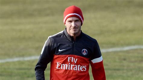 David Beckham 'very excited' to make PSG debut against Marseille ...