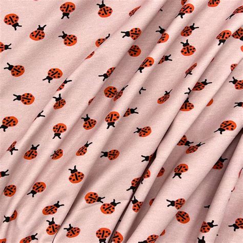 Stof of Denmark Avalana Jersey – Ladybirds | 1st For Fabric