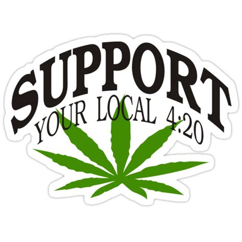 "Marijuana 420" Stickers by MarijuanaTshirt | Redbubble