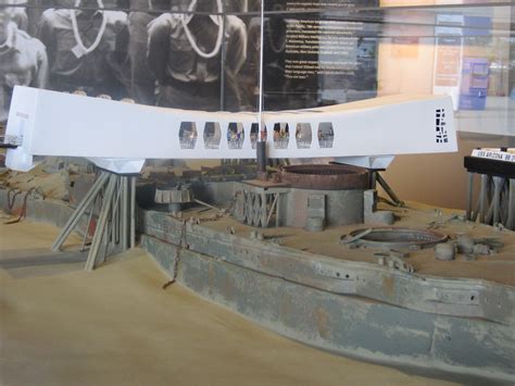 Model of USS Arizona memorial | From the museum at Pearl Har… | Flickr