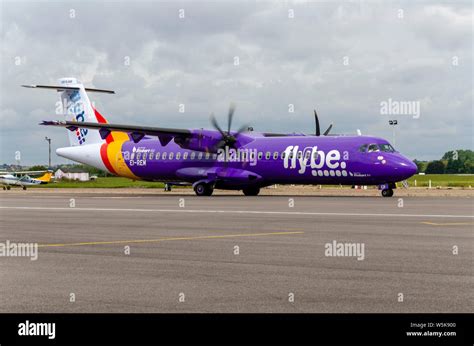 Flybe purple plane hi-res stock photography and images - Alamy