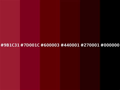 Royal red color (Hex 9B1C31)