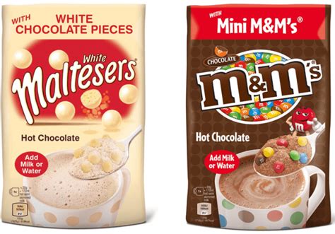 White Maltesers and M&M hot chocolates with chocolate pieces are here | Metro News