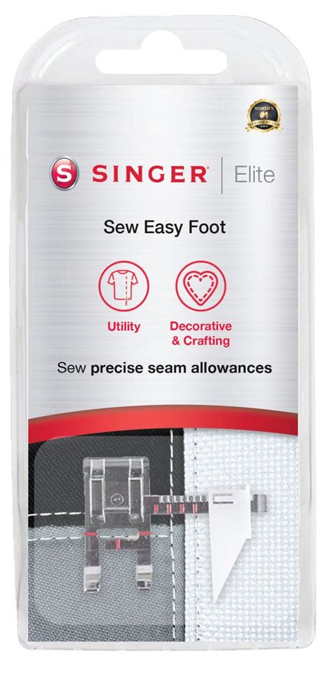 Singer Machine Accessories - Sew Easy Foot (Seam Guide) - 840163302630