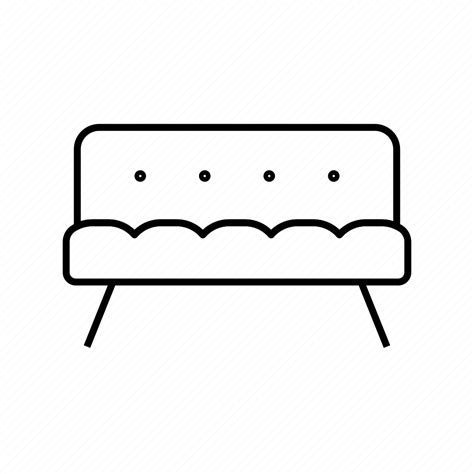 Bed, futon icon - Download on Iconfinder on Iconfinder