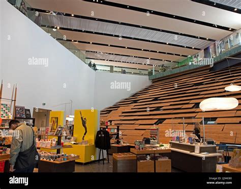 Interior of the V&A Dundee design museum Stock Photo - Alamy