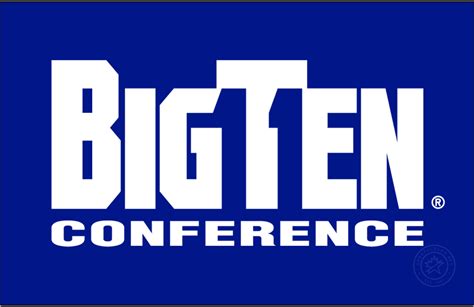 Big Ten Conference Logo - Primary Dark Logo - NCAA Conferences (NCAA ...