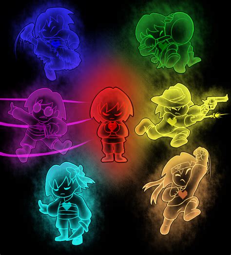 6 human souls | Undertale souls, Undertale, Undertale hearts