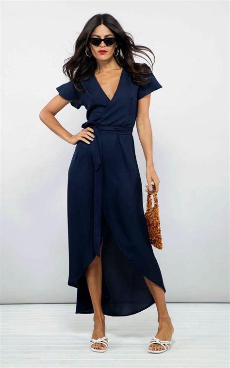 Cayenne Dress In Navy | Dresses, Midi dress, Shopping outfit