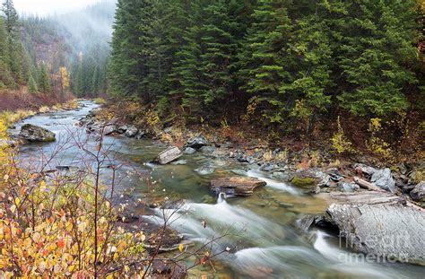 North Fork of the St. Joe River Autumn Photograph by Idaho Scenic Images Linda Lantzy - Fine Art ...