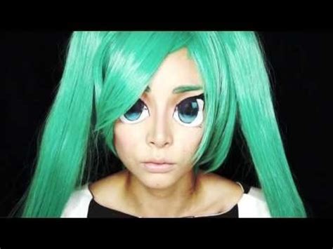 Real Anime Eyes : Hatsune Miku Makeup | sasakiasahi Video | Beautylish