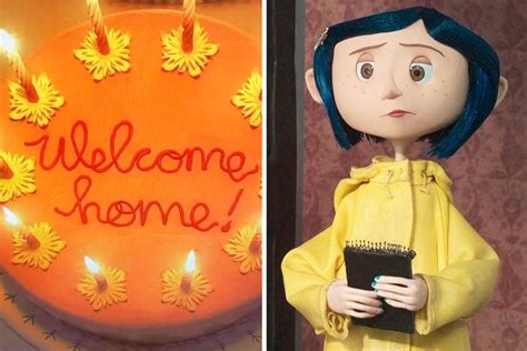 Coraline "Welcome Home" Cake: The One Detail You Never Noticed