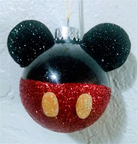 DIY Mickey mouse ornament. | Diy mickey mouse christmas decorations, Candy christmas decorations ...