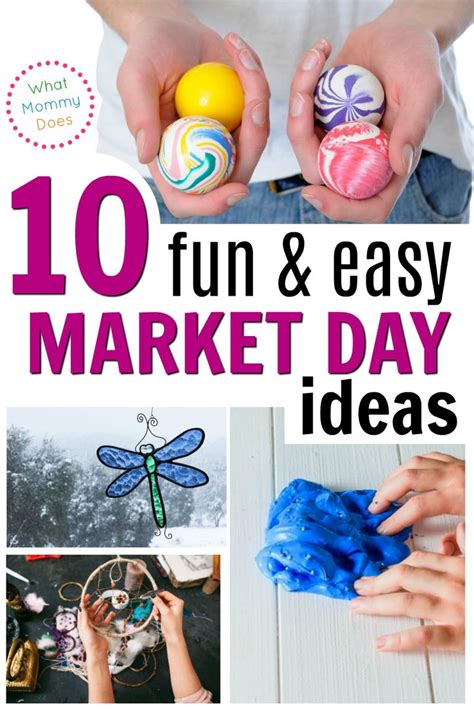 10+ Easy School Market Day Ideas to Make and Sell | Feria escolar ...