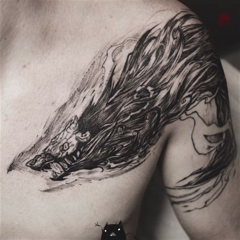 Dark Wolf Tattoo - Tumblr Gallery