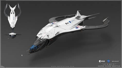 ArtStation - The Hermes, Mack Sztaba | Spaceship art, Futuristic cars, Spaceship design