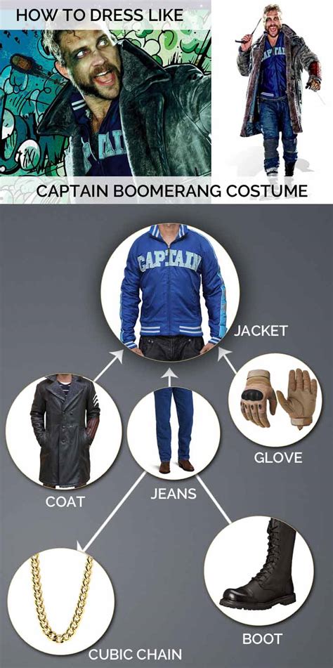 Captain Boomerang Costume | Strong and Enigmatic Smart Collection