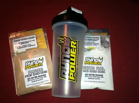 Single Tracks: Ryno Power Sports Supplements