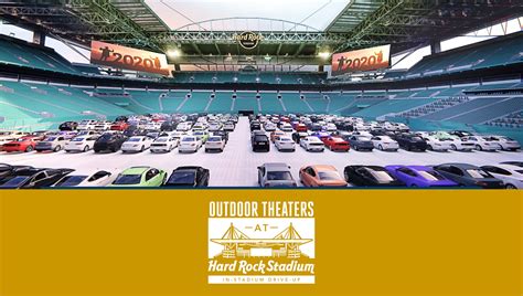 Outdoor Theaters at Hard Rock Stadium: In-Stadium Drive-Up Tickets ...