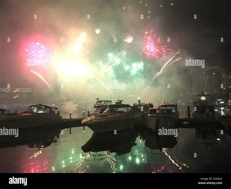 Fireworks over Darling Harbour, Sydney, Australia Stock Photo - Alamy