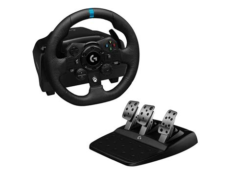 Logitech G Driving Force Shifter with Logitech G923 Racing Wheel and Pedals for Xbox X|S, Xbox ...