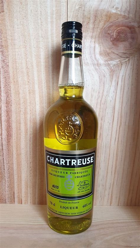 Yellow Chartreuse 40% 70cl Chartreuse Liqueur, Slow Aging, Woodland ...