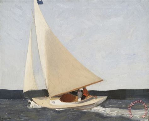 Edward Hopper Sailing painting - Sailing print for sale