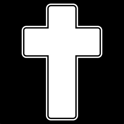 Church cross icon white color 5283506 Vector Art at Vecteezy