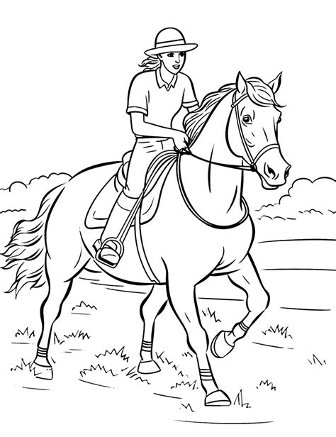 50 Horse Coloring Pages: Printable Cute Sheets