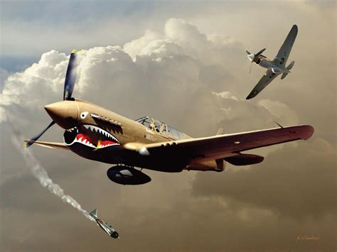 Curtiss P 40 Warhawk Wallpaper