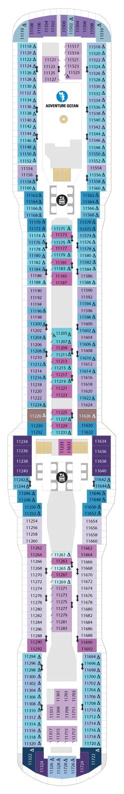 Odyssey of the Seas deck plans - Cruiseline.com