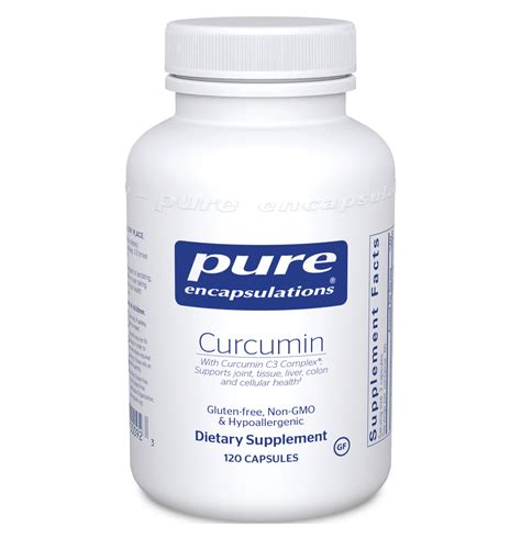 Curcumin 120 vegcaps (250mg/cap) - Biotype Nutrients