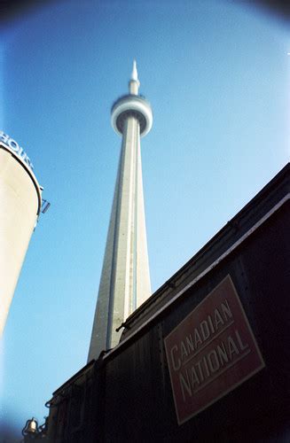 Canadian National Tower | Camera: Lomography La Sardina. Fil… | Flickr