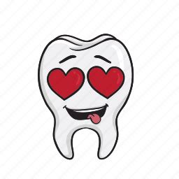 Cartoon, dental, dentist, emoji, smiley, tooth icon - Download on ...