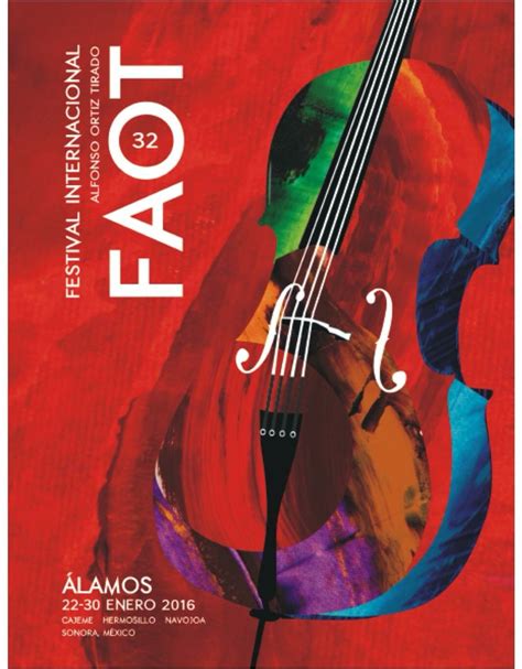 FAOT 2016 Festival Alfonso Ortiz Tirado Alamos, Sonora | Festival, Sonora, México