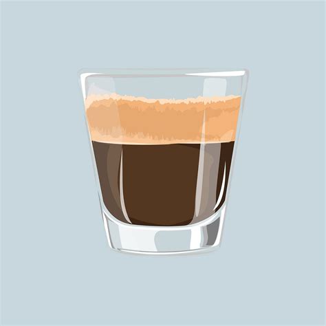 Espresso shot, morning beverage illustration | Free Vector - rawpixel