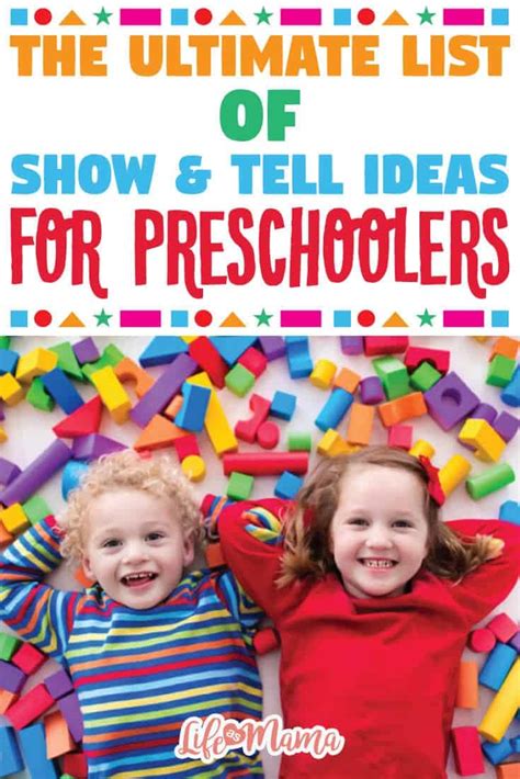 The Ultimate List Of Show & Tell Ideas For Preschoolers