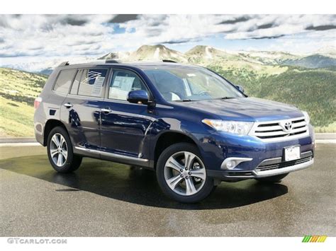 Toyota Highlander Nautical Blue Photo Gallery #1/10