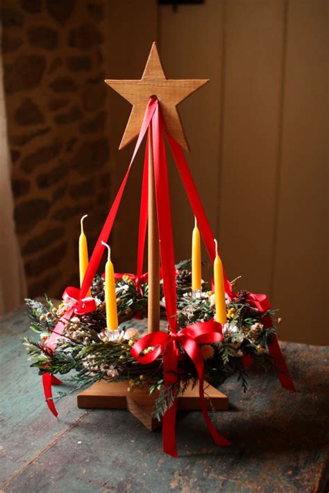 Traditional German Advent Wreath – Count the Sundays before Christmas ...