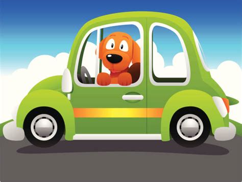 Dog Car Window Illustrations, Royalty-Free Vector Graphics & Clip Art - iStock