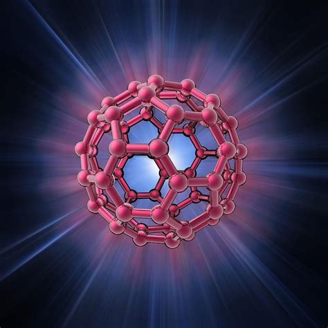 Buckyball Molecule, Artwork Photograph by Laguna Design - Fine Art America