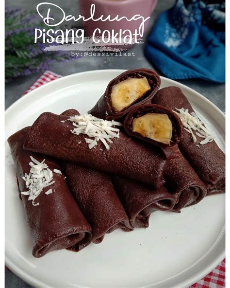 Dadar Gulung Pisang Coklat⁣⁣ - BEST FOOD