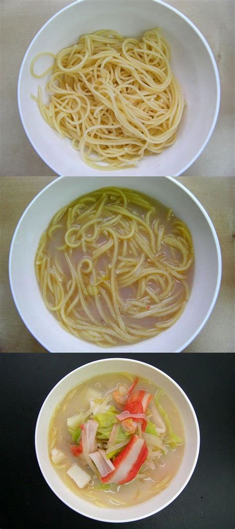 Champon (6)new4 Noodle Recipes, The Dish, Japanese Food, Noodles, Spaghetti, Food And Drink ...