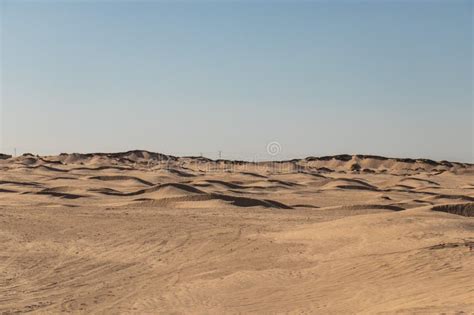 Sand Dunes in the Sahara Desert in Douz, Kebili, Tunisia Stock Photo - Image of clear, nature ...