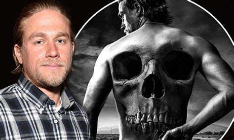 Charlie Hunnam Sons Of Anarchy Back Tattoo